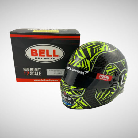 Lando Norris 2020 Barcelona Test Limited Edition 1:2 Mini Helmet