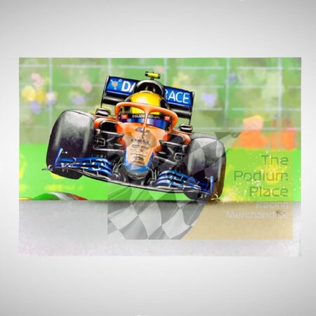 Lando Norris McLaren 2021 Imola Caricature 304