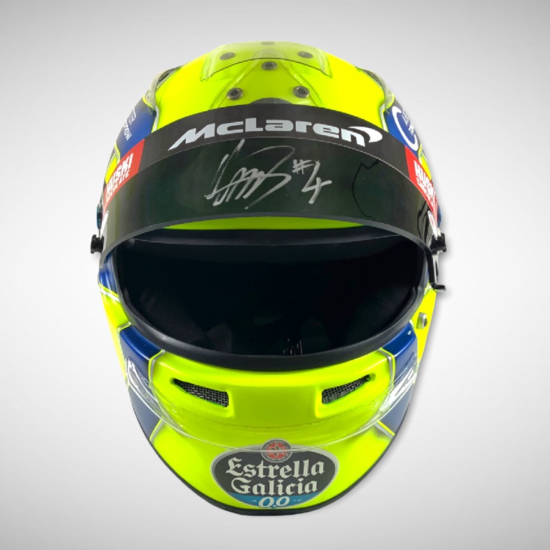 Lando norris cheap rossi helmet