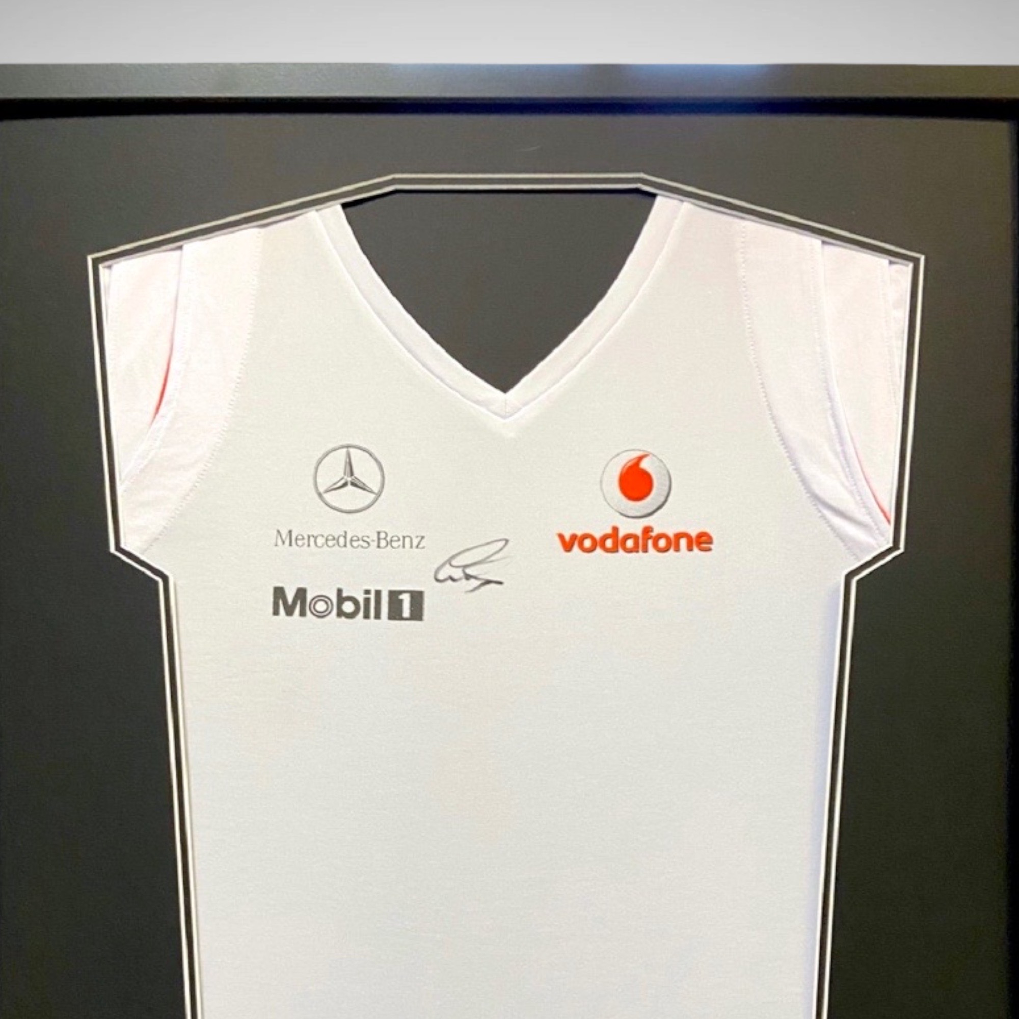 Lewis Hamilton Signed shirt Framed – Experience Epic