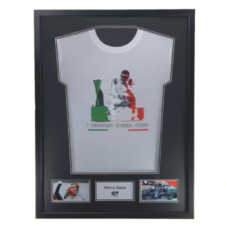 Pierre Gasly 2020 Anniversary Commemorative Signed Shirt 