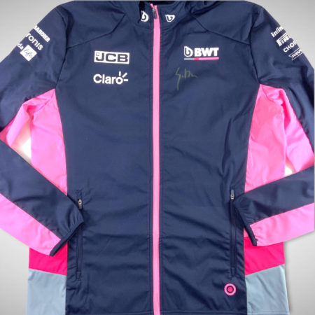 Racing Point Softshell Jacket 2020 Signed by Lance Stroll