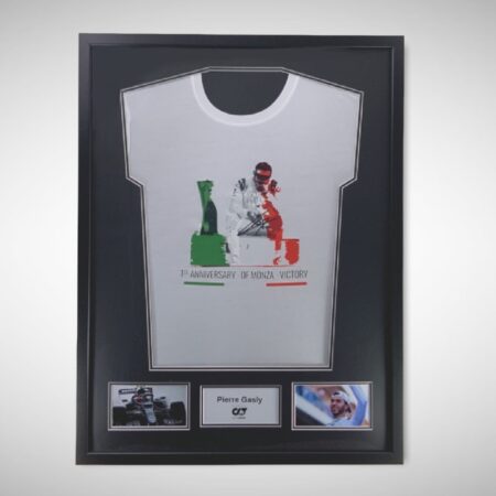 Pierre Gasly 2020 Anniversary Commemorative Signed Shirt 