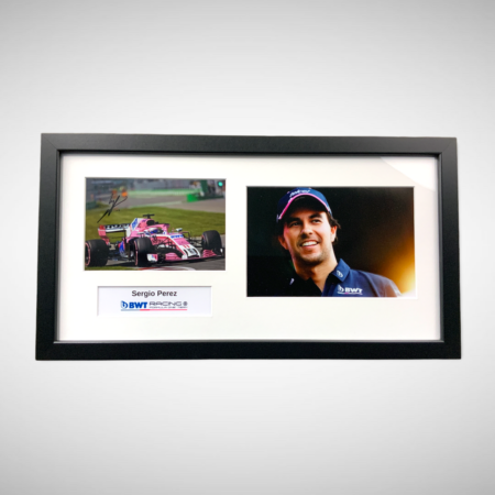 Sergio Perez Racing Point Signed Photograph