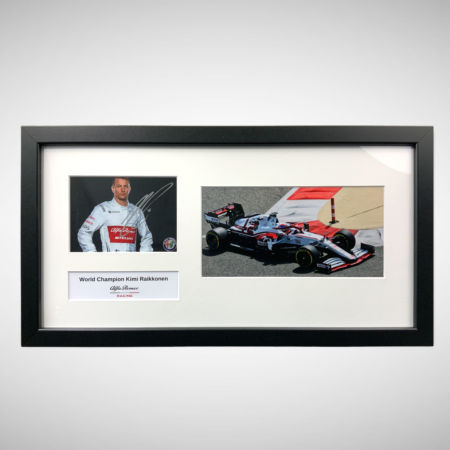 Alfa Romeo Kimi Räikkönen Signed Driver Card