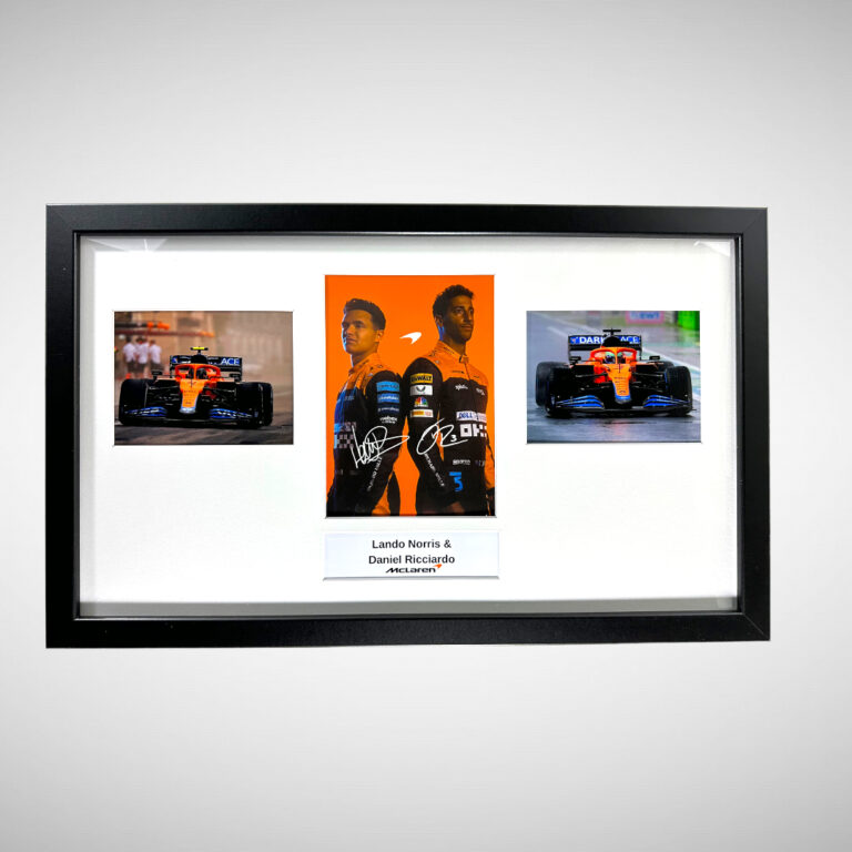 McLaren Driver Card Lando Norris & Daniel Ricciardo
