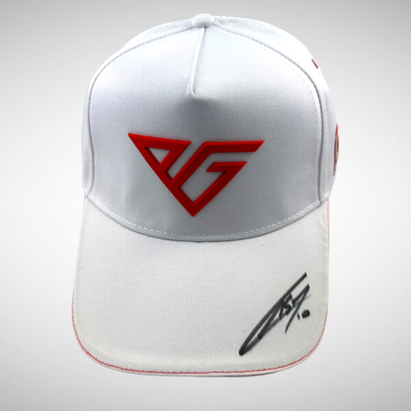 Signed Pierre Gasly White Cap