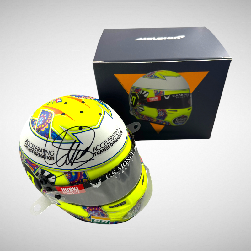 Signed lando clearance norris helmet