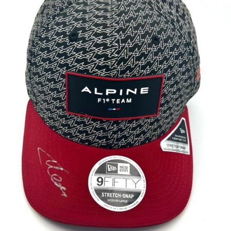 Fernando Alonso Signed Alpine Silverstone 2023 Cap