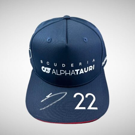 AlphaTauri Yuki Tsunoda Personal Cap Signed by Yuki Tsunoda