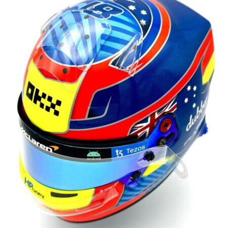 Oscar Piastri 2023 1:2 BELL Helmet McLaren Upgrade Bundle Accessories