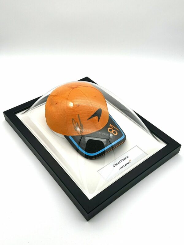 Oscar Piastri Signed 81 McLaren Cap