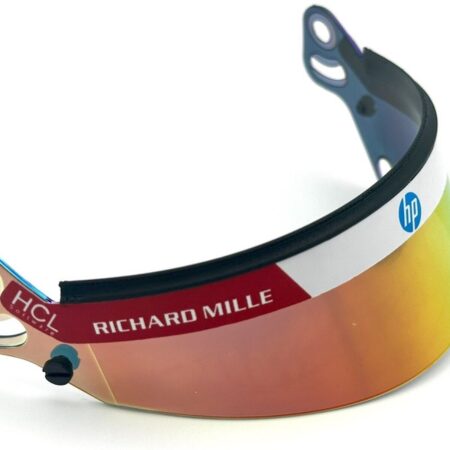 Charles Leclerc 1:2 Scale Mini Helmet Visor Strip NEW 2024 HP Logo