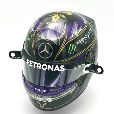 Lewis Hamilton 1:2 SCALE F1 HELMET 2020 Abu Dhabi Visor Tear Off x 2 Accessory