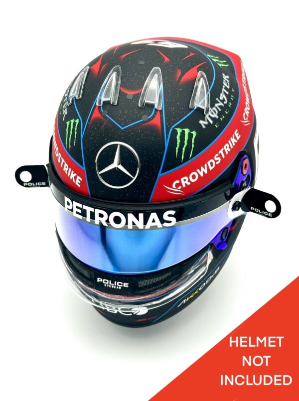 George Russell 2022 1:2 Scale Mini Helmet Visor Upgrade Bundle