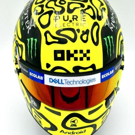 Lando Norris & Oscar Piastri 2024 1:2 Mini Helmet Visor Strip