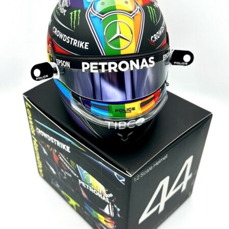 Lewis Hamilton 2021 Qatar 1:2 Helmet Respray & Upgrade Service