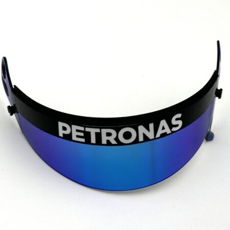 George Russell 1:2 Scale Mini Helmet Visor Strip Black Petronas