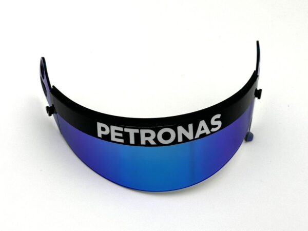 George Russell 1:2 Scale Mini Helmet Visor Strip Black Petronas