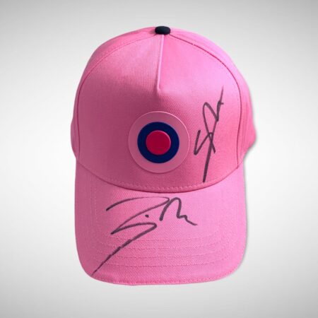 Sergio Perez and Lance Stroll Signed Racing Point 2020 Cap