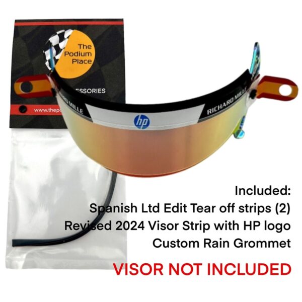 Carlos Sainz 1:2 Scale Mini Helmet 2024 Visor Upgrade Package HP