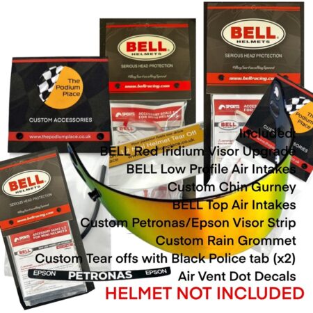 Lewis Hamilton 2020 BLM 1:2 BELL Mini Helmet Upgrade Package