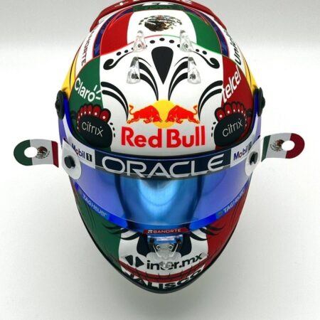 Sergio Perez Mexico 1:2 Mini Helmet Visor Tear Offs