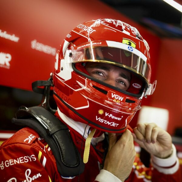 Charles Leclerc Ferrari 2024 1:2 BELL Helmet Upgrade Bundle - Image 11