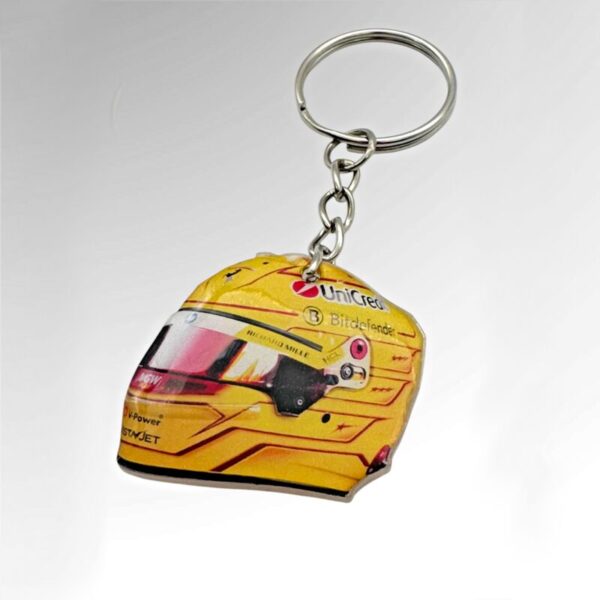 Lewis Hamilton 2025 Ferrari Helmet Keyring - Image 5