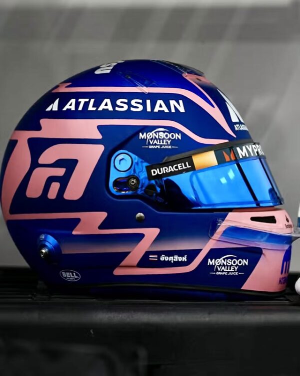Alex Albon 2025 1:2 BELL Helmets F1 Williams Upgrade Bundle - Image 14