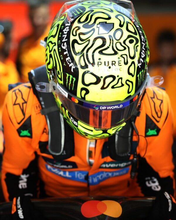 Lando Norris 2025 Season / Dark 1:2 BELL Helmet Upgrade Bundle - Image 10