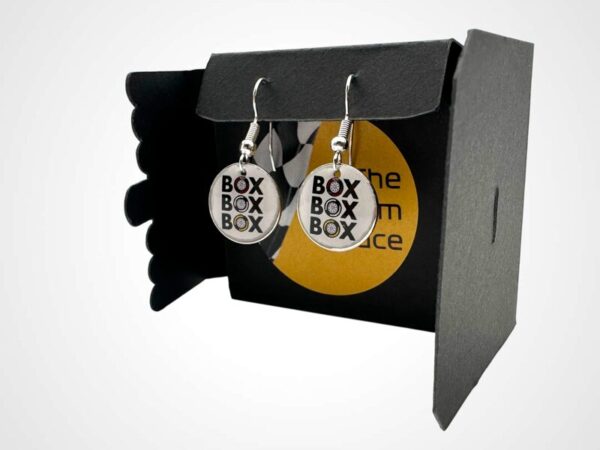 Box Box Box Drop/Dangle Earrings - Image 3