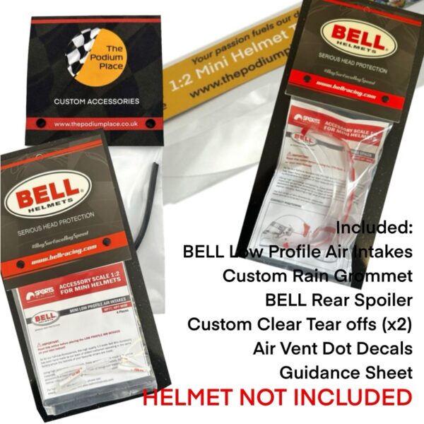 Lando Norris 2025 Season / Dark 1:2 BELL Helmet Upgrade Bundle - Image 3