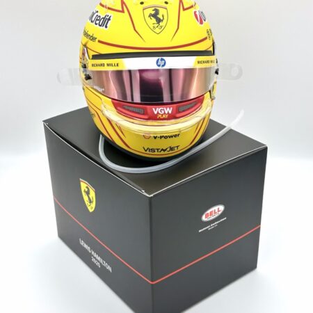 Lewis Hamilton 2025 Season Bell 1:2 Helmet Fully Upgraded