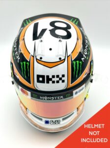 Oscar Piastri 2025 Monaco 1:2 BELL Helmet F1 McLaren Upgrade Bundle Accessories
