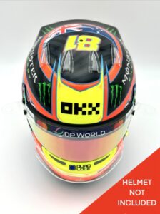 Oscar Piastri 2025 1:2 BELL Helmet F1 McLaren Upgrade Bundle Accessories