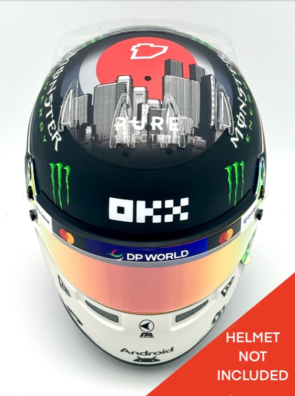 Lando Norris 2025 Japan Edition 1:2 BELL Helmet Upgrade Bundle