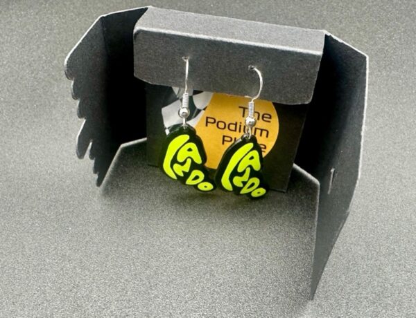 Lando Norris Lando logo Drop/Dangle Earrings - Image 2