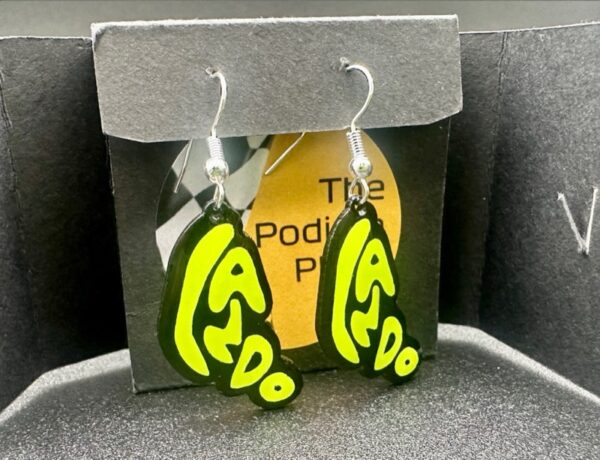Lando Norris Lando logo Drop/Dangle Earrings - Image 9