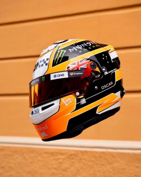 Oscar Piastri 2025 Monaco Ltd Edition 1:2 Mini Helmet & Upgrades - Image 5